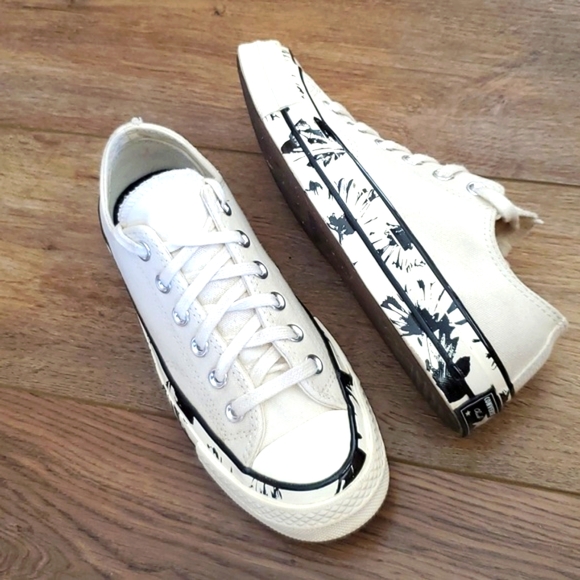 CONVERSE HIBRID FLORAL  70's OX.  Women Sz: 6.5 US - Picture 6 of 13